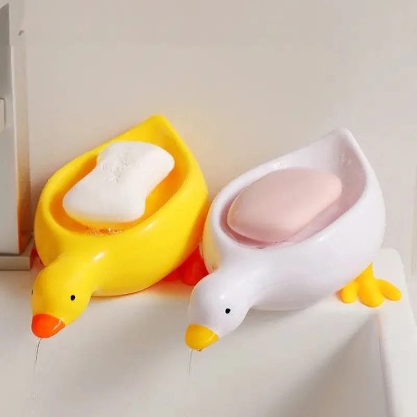 🦆 Quack-Clean™ Duck Soap Holder – Cute & Clever Soap Saver for Bathroom & Kitchen