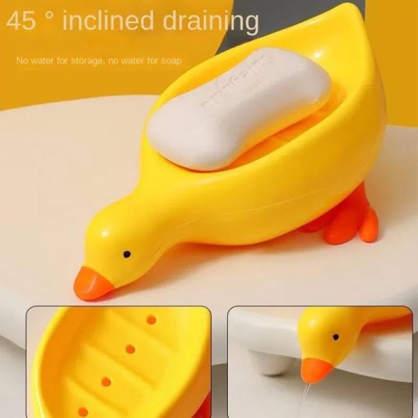 🦆 Quack-Clean™ Duck Soap Holder – Cute & Clever Soap Saver for Bathroom & Kitchen