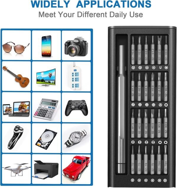 24-in-1 Magnetic Precision Screwdriver Set – Ultimate Repair Toolkit for Electronics, Phones, Laptops, and More