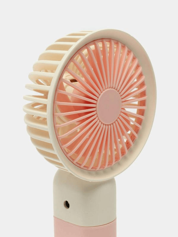 Rechargeable Portable Fan – Handheld & USB Charging with Mobile Phone Stand (Random Color)