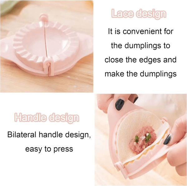Samosa Maker & Dumpling Shaper – Easy Dough Press Mold for Samosas, Dumplings & Pastries (Random Color)