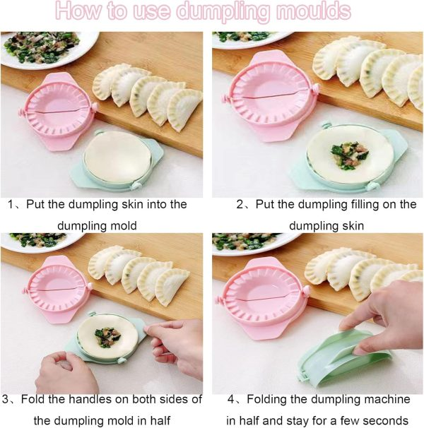 Samosa Maker & Dumpling Shaper – Easy Dough Press Mold for Samosas, Dumplings & Pastries (Random Color)