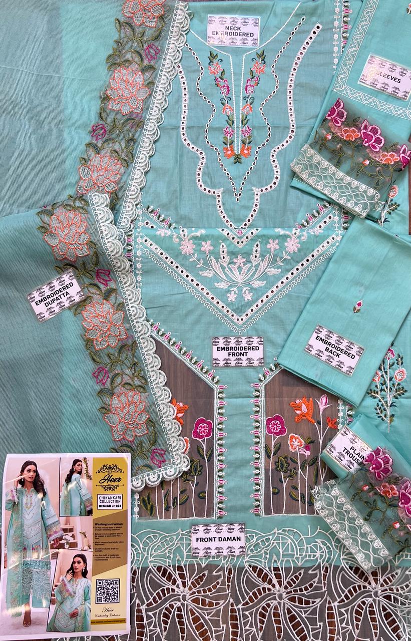 sicnature productsof mall clicks  Material chikankari lawn cotton, Khaadi Net