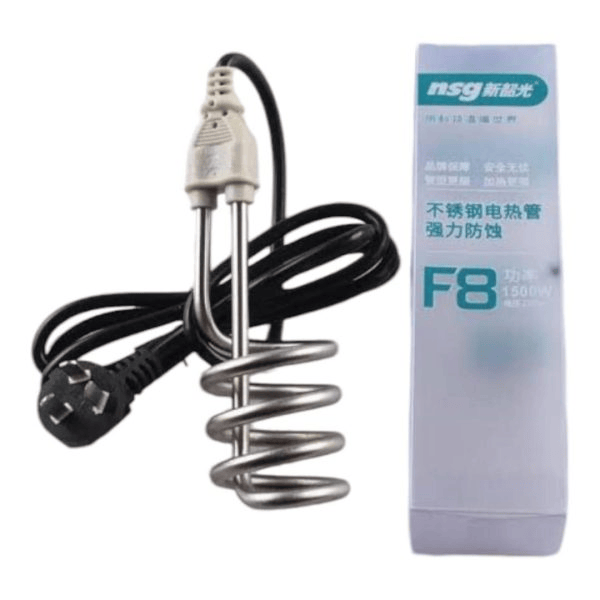 NSG F8 2000W Stainless Steel Electric Heating Coil ( Random Color ) | Best Quality Water Heater | Electric Water Heater